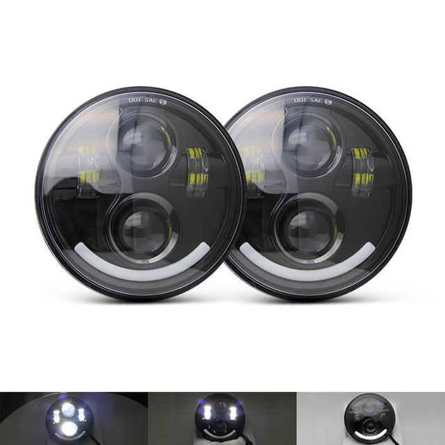 CE DOT WHITE 5.75 "INCH 20W LED Headlights for Car JG-M002A